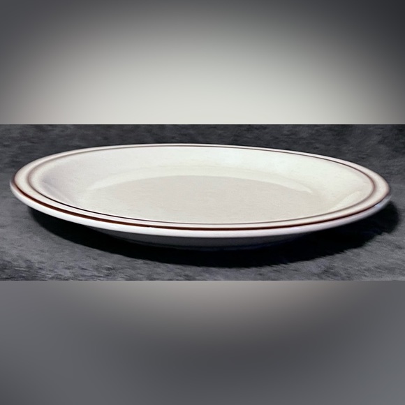 Vintage Buffalo Pottery 111C Speckled Oval Restaurant Ware Serving Platter. - Picture 4 of 9